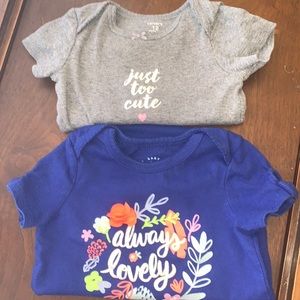 Set of two onesies 💙